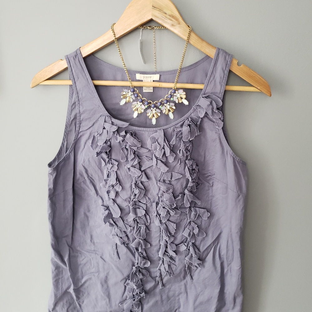 JCrew Sleeveless Blouse